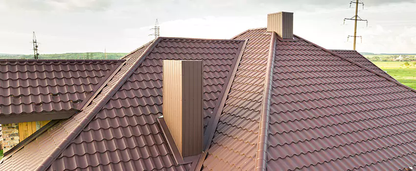 Residential Chimney Flashing Restoration in Binghamton, NY