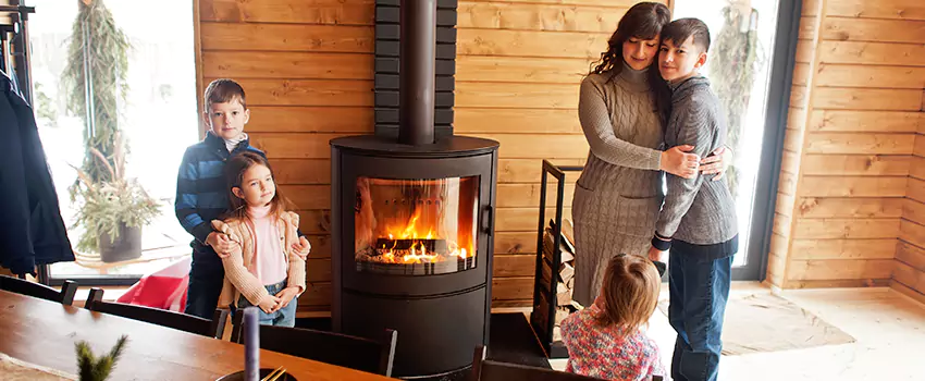 Morso Cast Iron Fireplace Insert Installation in Binghamton, New York