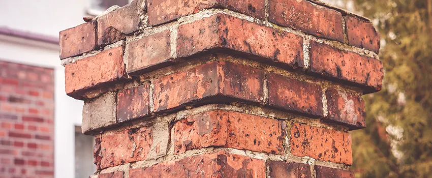 Cracked Chimney Bricks Repair Cost in Binghamton, New York