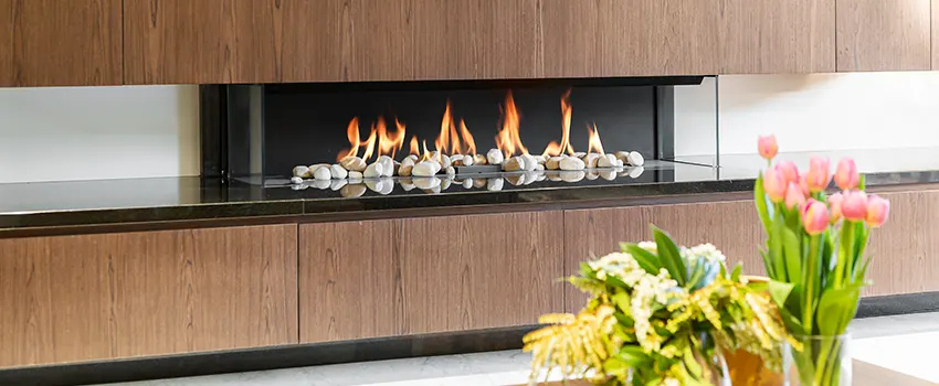 Double-height Fireplace Design Refurbishment in Binghamton, New York