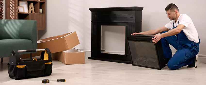 Old Rusted Metal Fireplace Repair And Replacement in Binghamton, NY